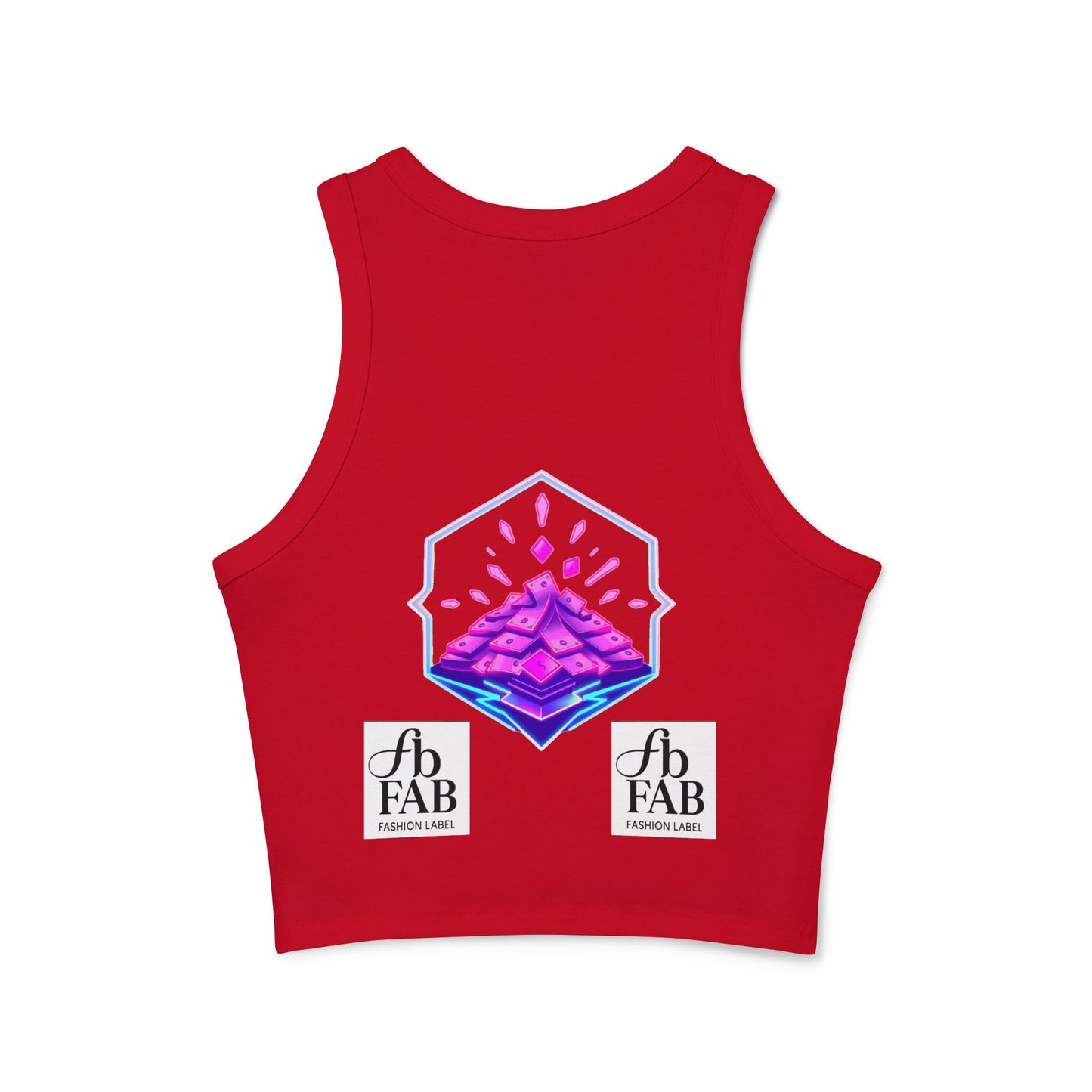Wealth Attraction Racer Tank Top | Motivational Workout Top, Fitness Clothing, Gift for Her, Summer Essential, Self-Care Apparel