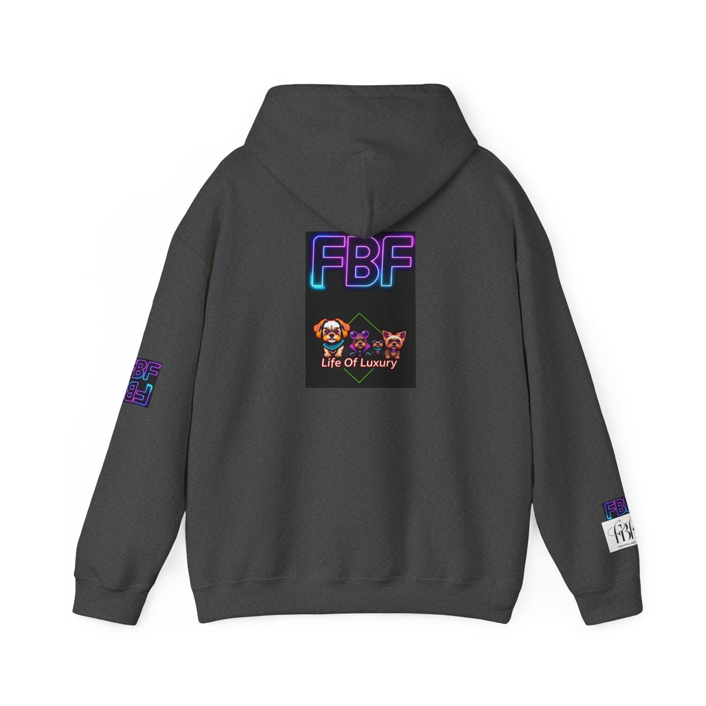 Luxury Life Unisex Hoodie - Cozy Sweatshirt for Pet Lovers, Gift for Birthdays, Everyday Wear, Chill Vibes, FBF Collection