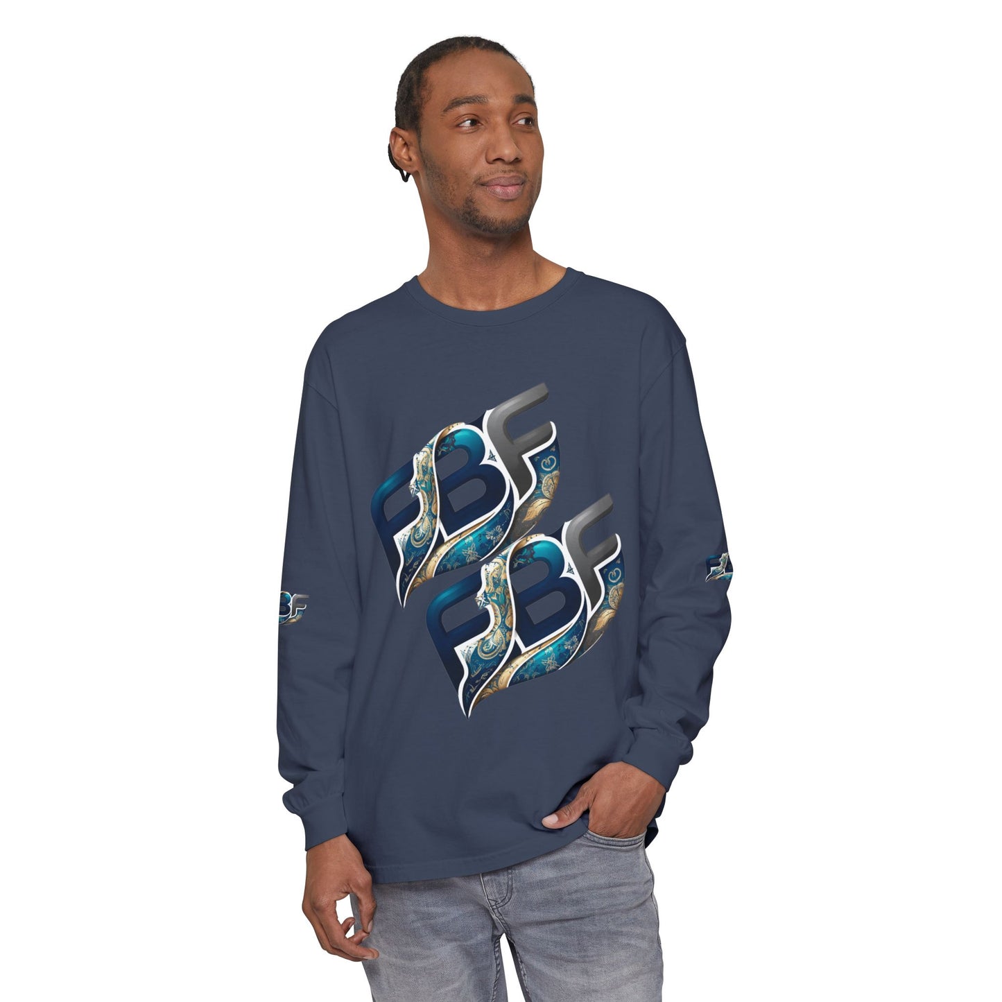 FBF Logo Long Sleeve T‑Shirt — Graphic Streetwear Tee