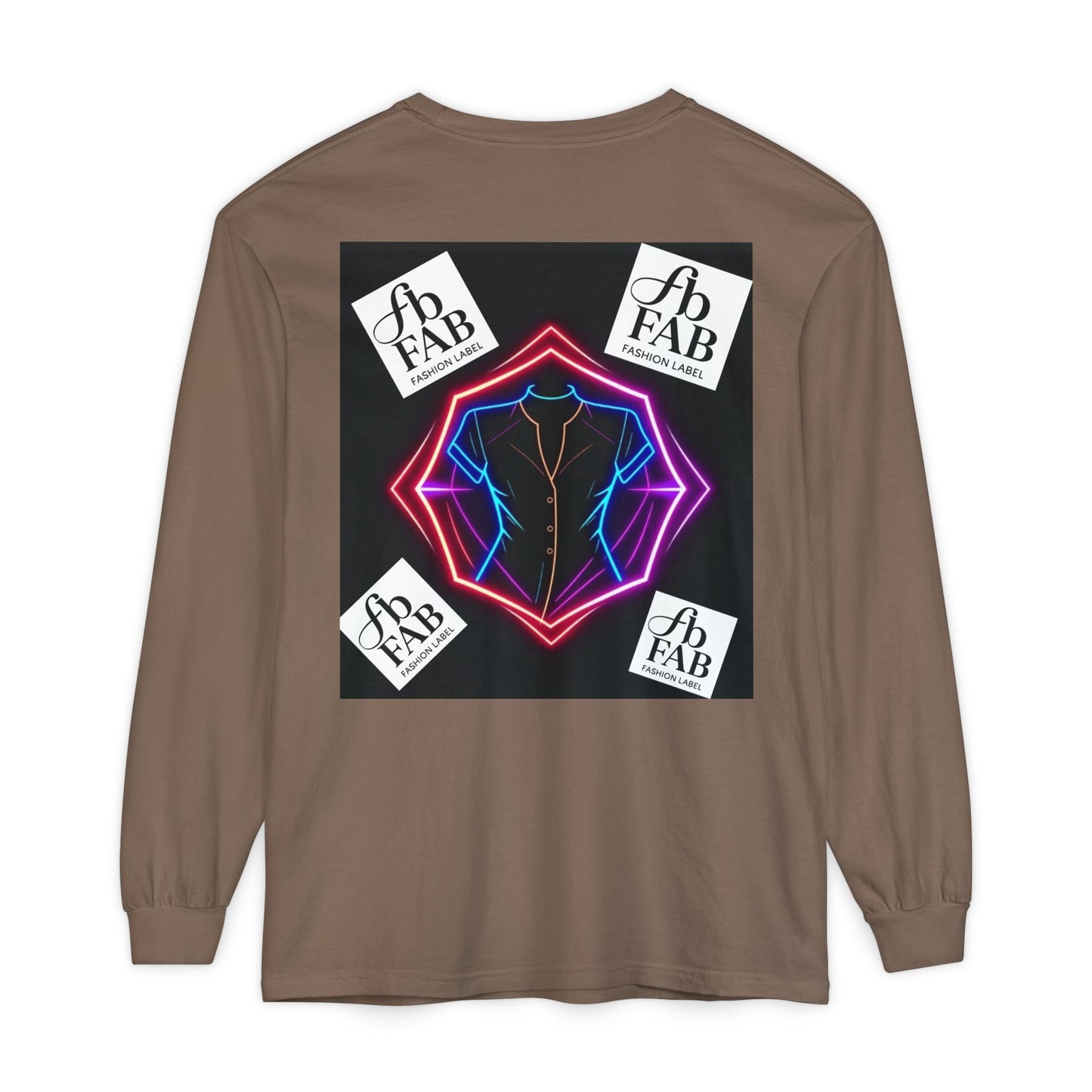 Unisex Garment-dyed Long Sleeve T-Shirt