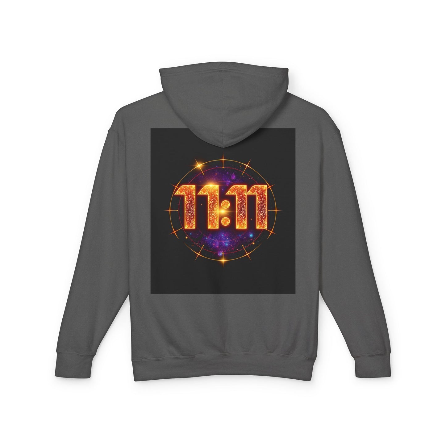 Glow-in-the-Dark Unisex Hoodie - Perfect for Magical Moments, Meditation, Gift for Dreamers, 11:11 Celebration, Trendy Fall Fashion
