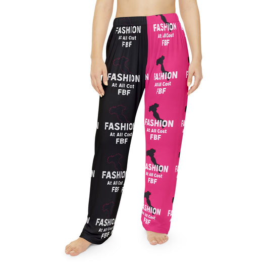 Fashion Statement Women's Pajama Pants, Trendy Loungewear, Sleepwear for Her, Unique Gift for Fashion Lovers, Cozy Homewear
