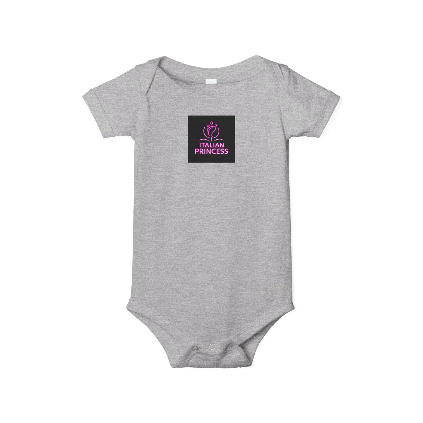 Stylish Infant Onesie for Italian Princesses, Baby Shower Gift, Cute Bodysuit, Newborn Outfit, Toddler Clothing