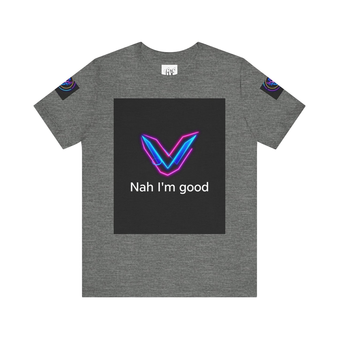Neon Graphic Tee for Trendy Vibes, Casual Wear, Gift for Friends, Streetwear, Relaxed Fit, Graphic Art Tee