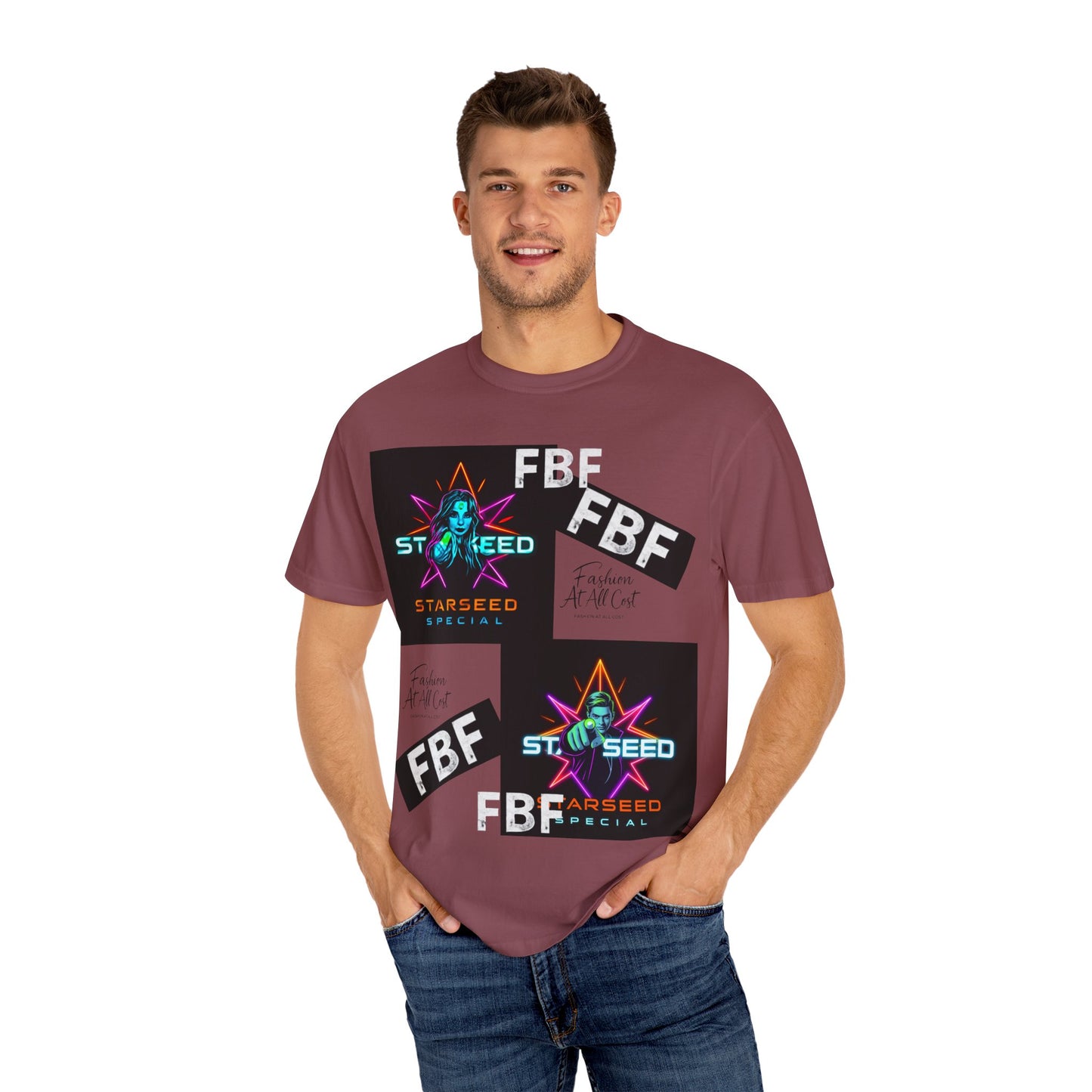 Garment-Dyed T-shirt, Trendy Graphic Tee, Casual Streetwear, Gift for Fashion Lovers, Unisex Style, Everyday Wear