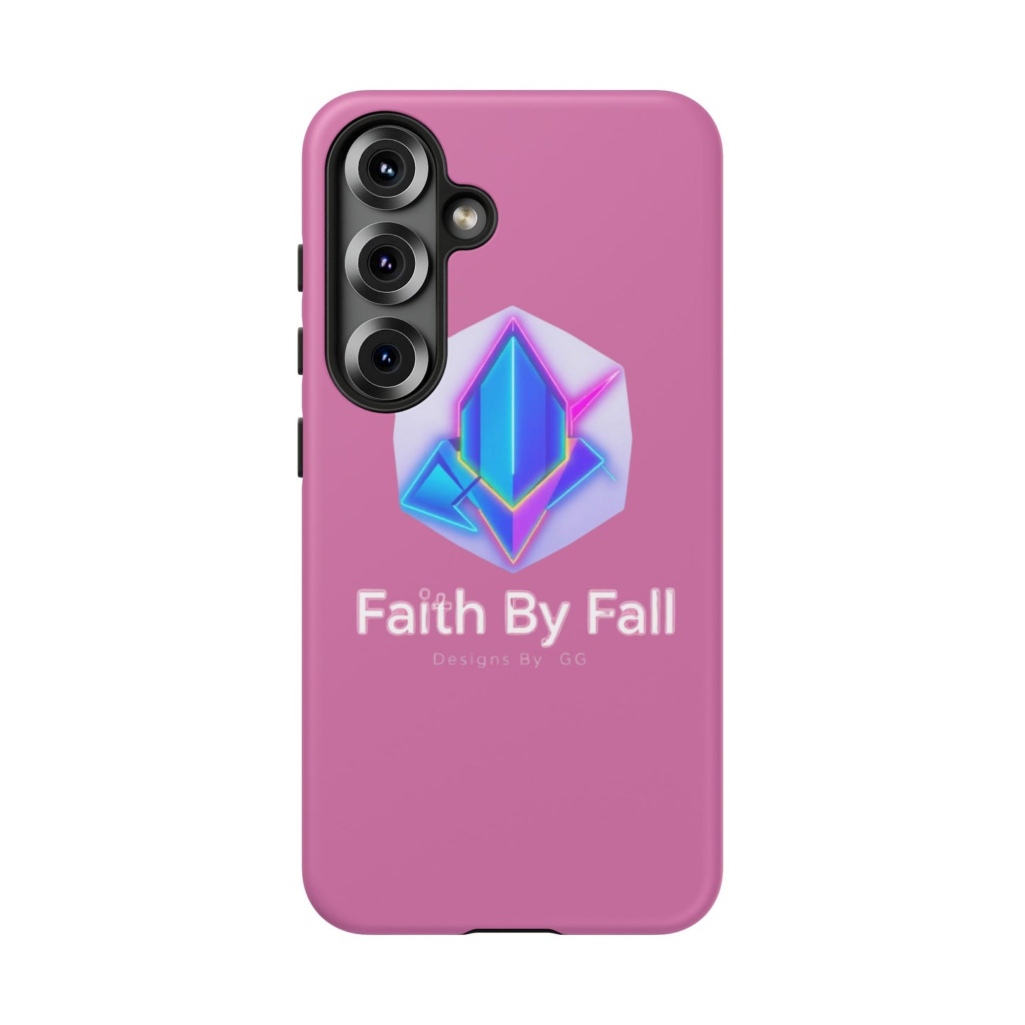 Vibrant Phone Case with Motivational Design - Faith By Fall, Colorful Phone Cover, Customizable Mobile Accessory, Unique Gift Idea, [...]
