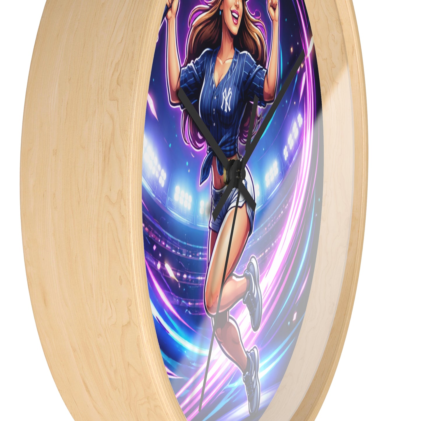 Yankee Gal Wall Clock