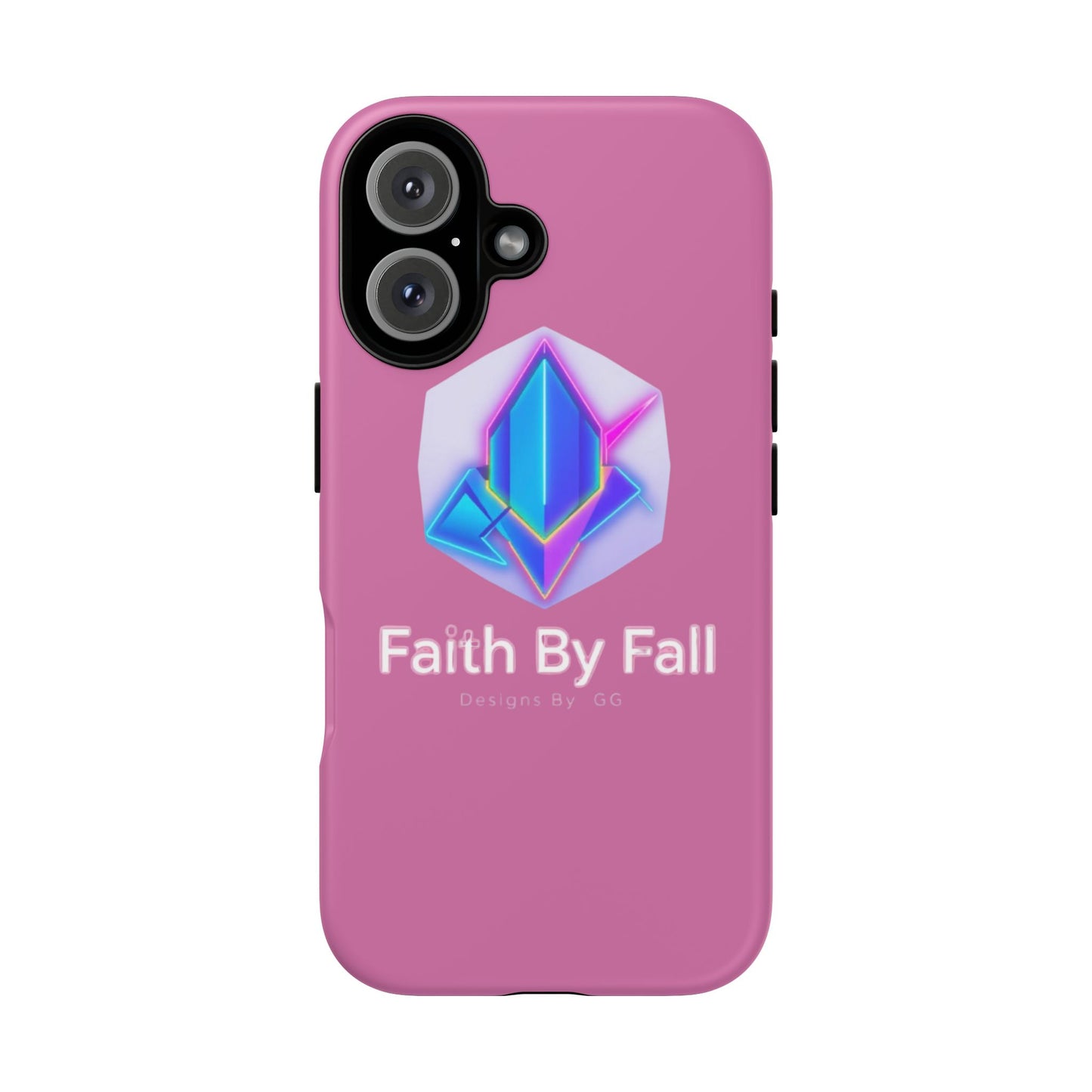 Vibrant Phone Case with Motivational Design - Faith By Fall, Colorful Phone Cover, Customizable Mobile Accessory, Unique Gift Idea, [...]