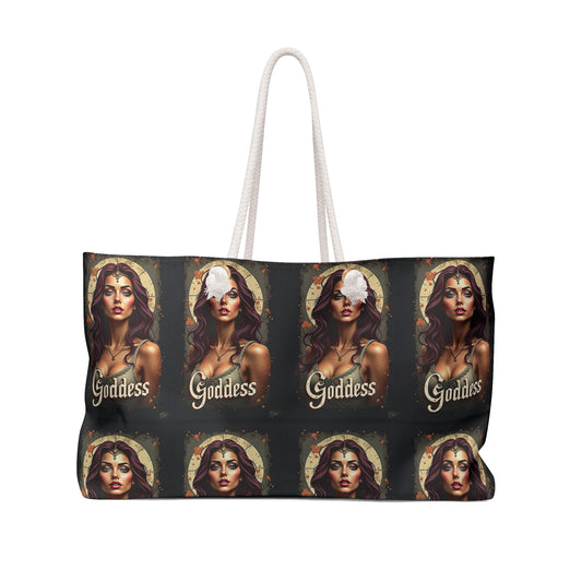 Goddess-Themed Weekender Bag for Adventurous Souls