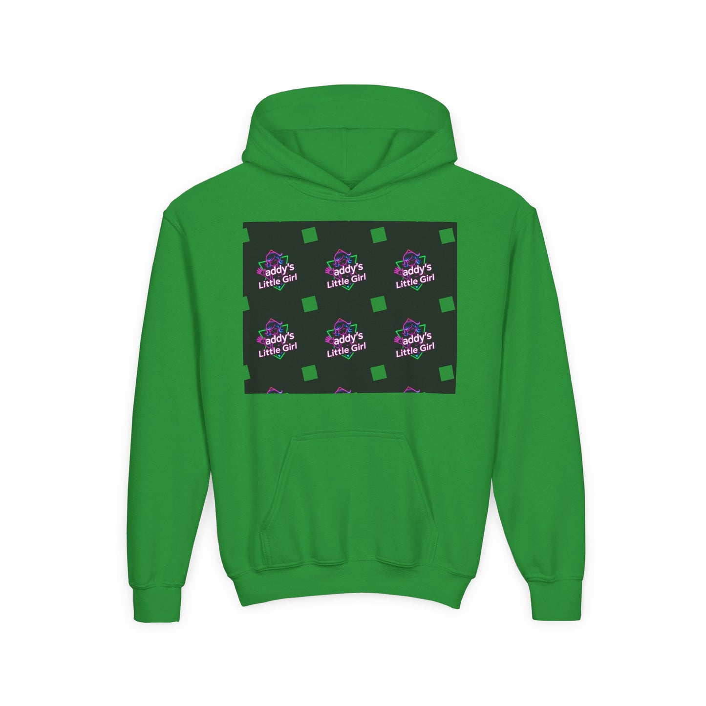 Daddy's Little Girl Hoodie, Cozy Youth Sweatshirt, Cute Gift for Dads, Kids Sweatshirt, Family Celebration Apparel