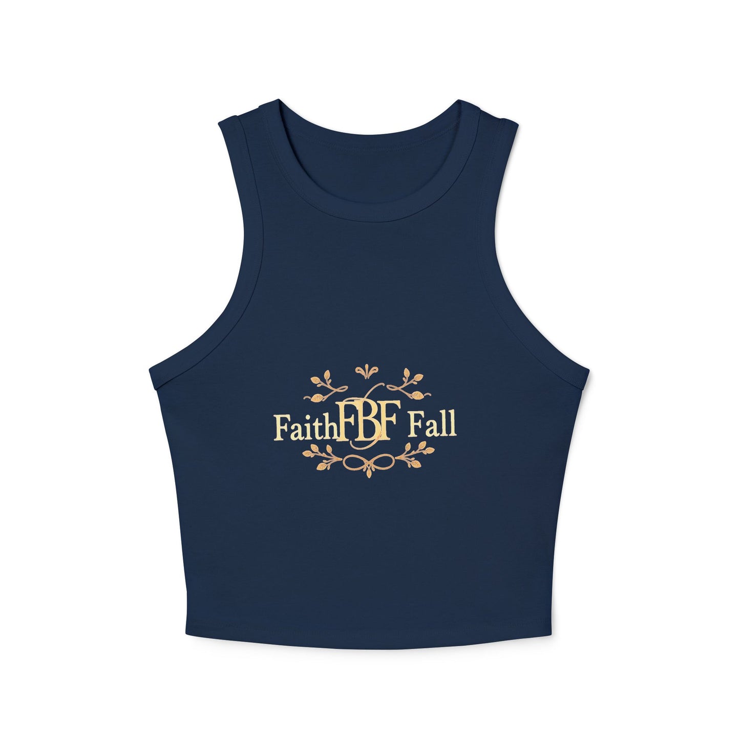 Faith & Fall Women's Racer Tank Top, Casual Summer Top, Inspirational Apparel, Fashion Tank, Gift for Her