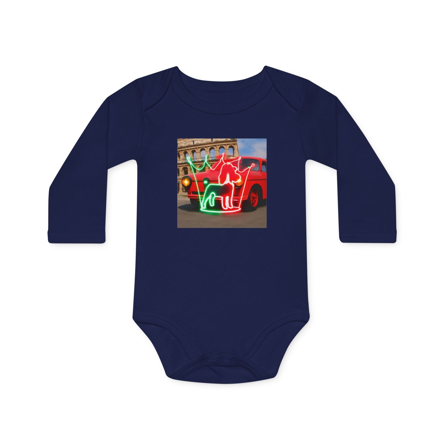 Baby Long-Sleeve Organic Bodysuit