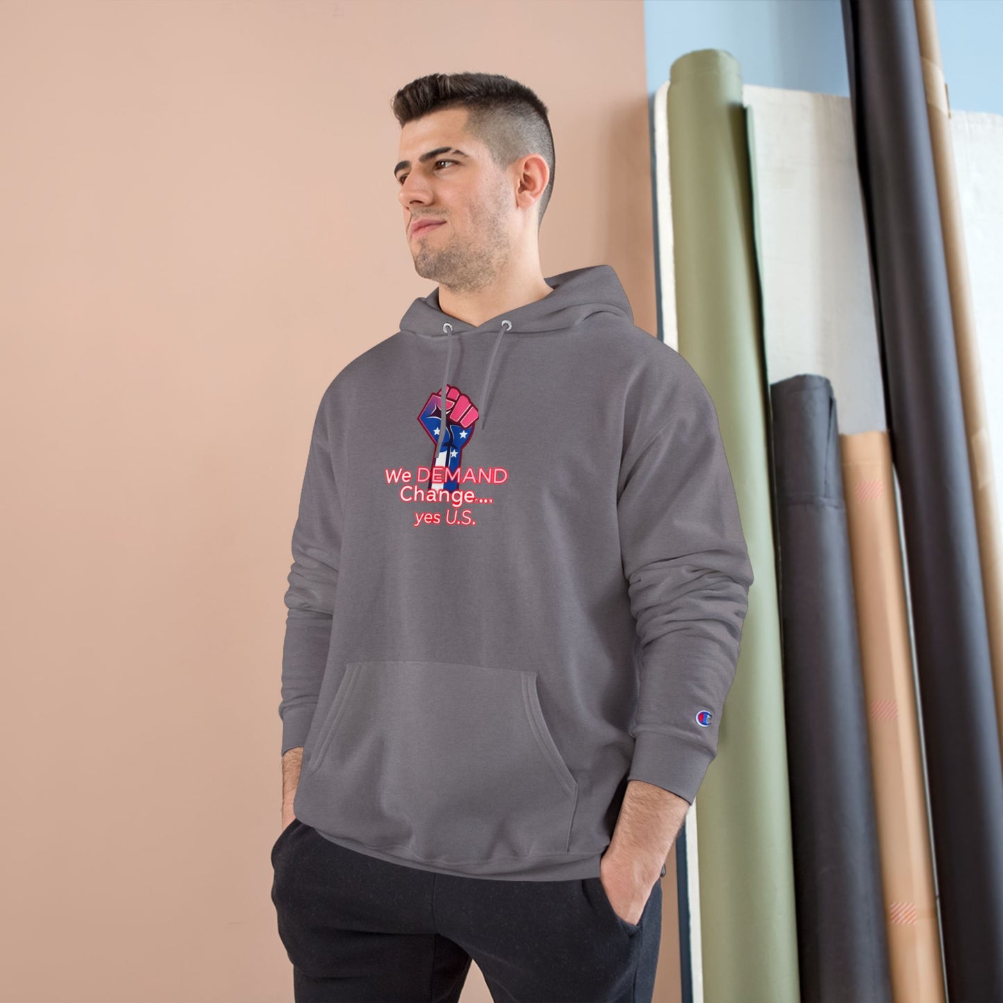 Demanding Change Empowerment Hoodie - Celebrate Strength, Protest Spirit, Trendy Sweatshirt, Unisex Gift, Cool Fashion