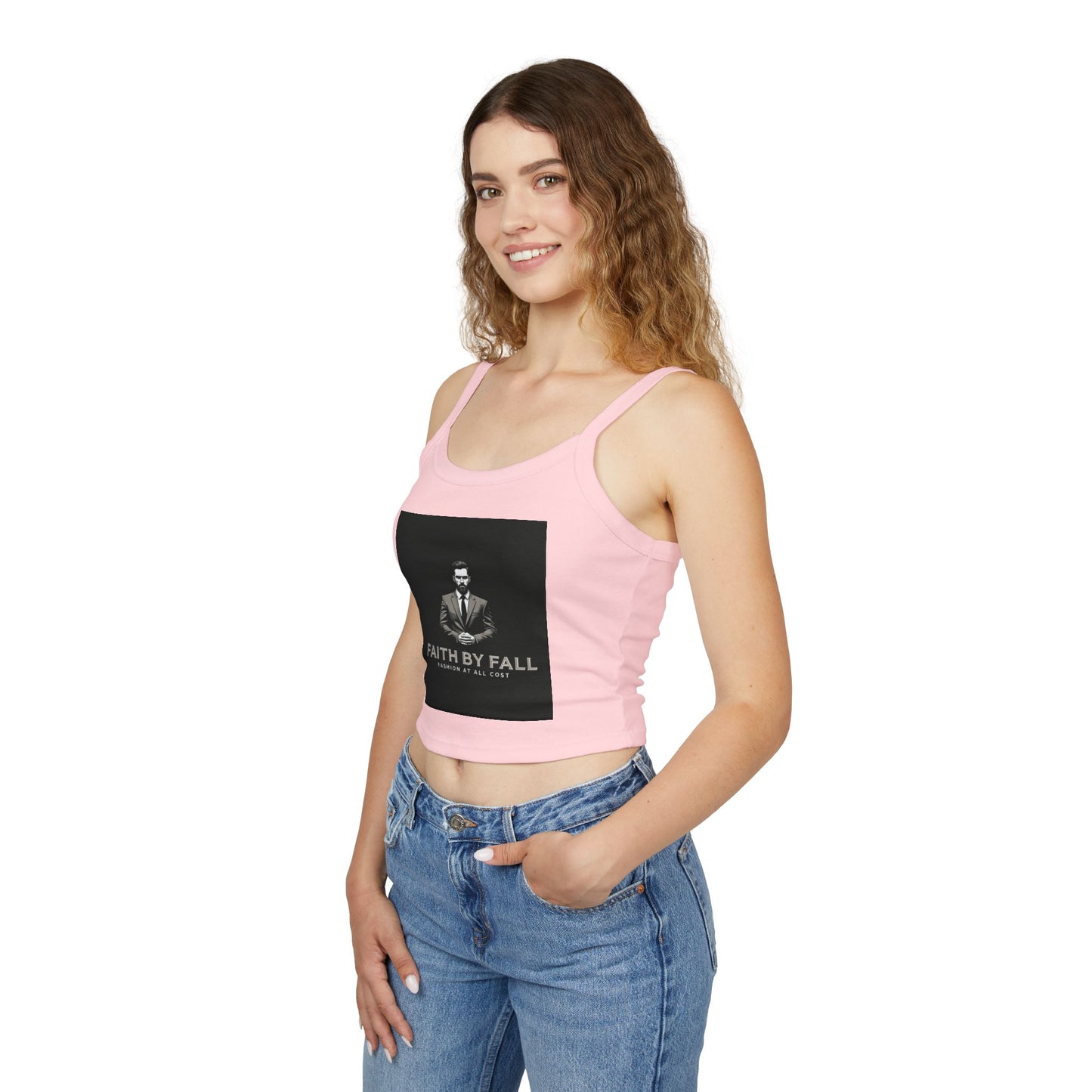 Chic Women's Spaghetti Strap Tank Tops - Stylish and Trendy Fashion Labels