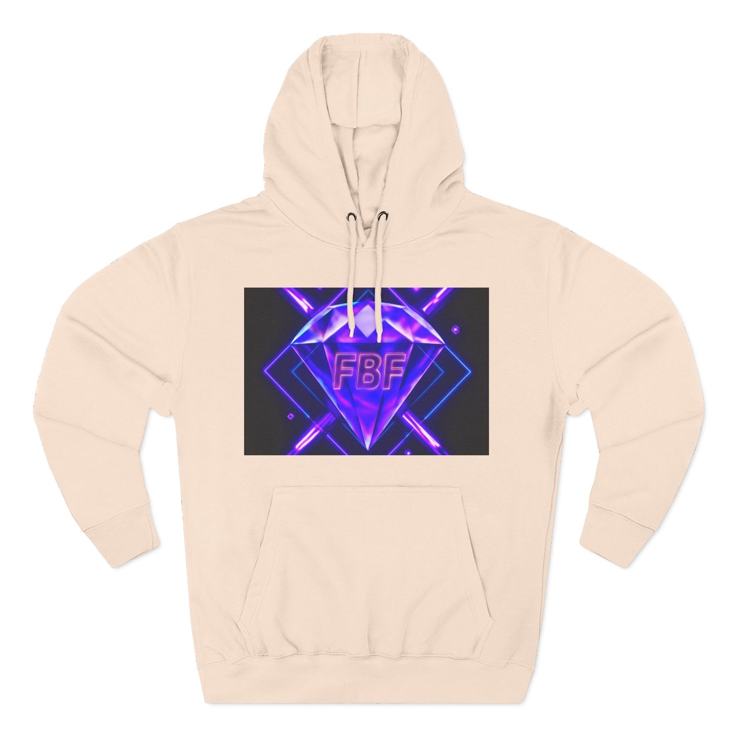 Futuristic Neon Fleece Hoodie, Stylish Sweatshirt, Vibrant Graphic Pullover, Perfect Gift for Tech Lovers, Unique Streetwear