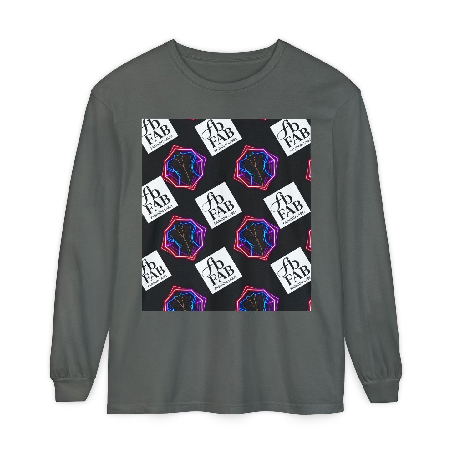 Unisex Garment-dyed Long Sleeve T-Shirt