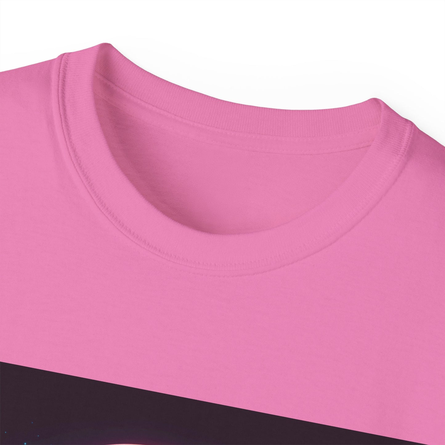 NY Italian Culture T‑Shirt — Retro Neon Brooklyn Bridge Graphic