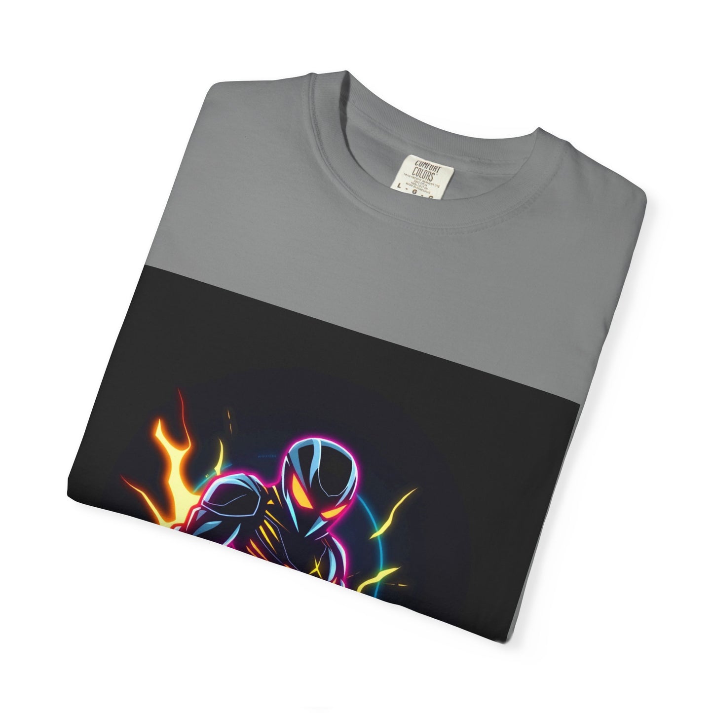 Vibrant Unisex Graphic T-Shirt, Cosmic Dreams Tee, Retro Neon Shirt, Stylish Casual Wear, Gift for Gamers & Dreamers