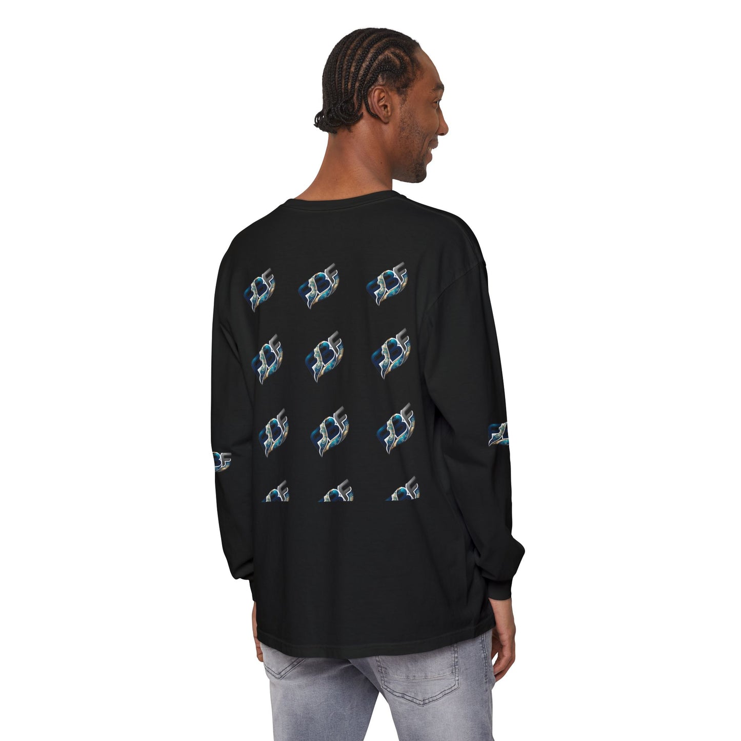 FBF Logo Long Sleeve T‑Shirt — Graphic Streetwear Tee