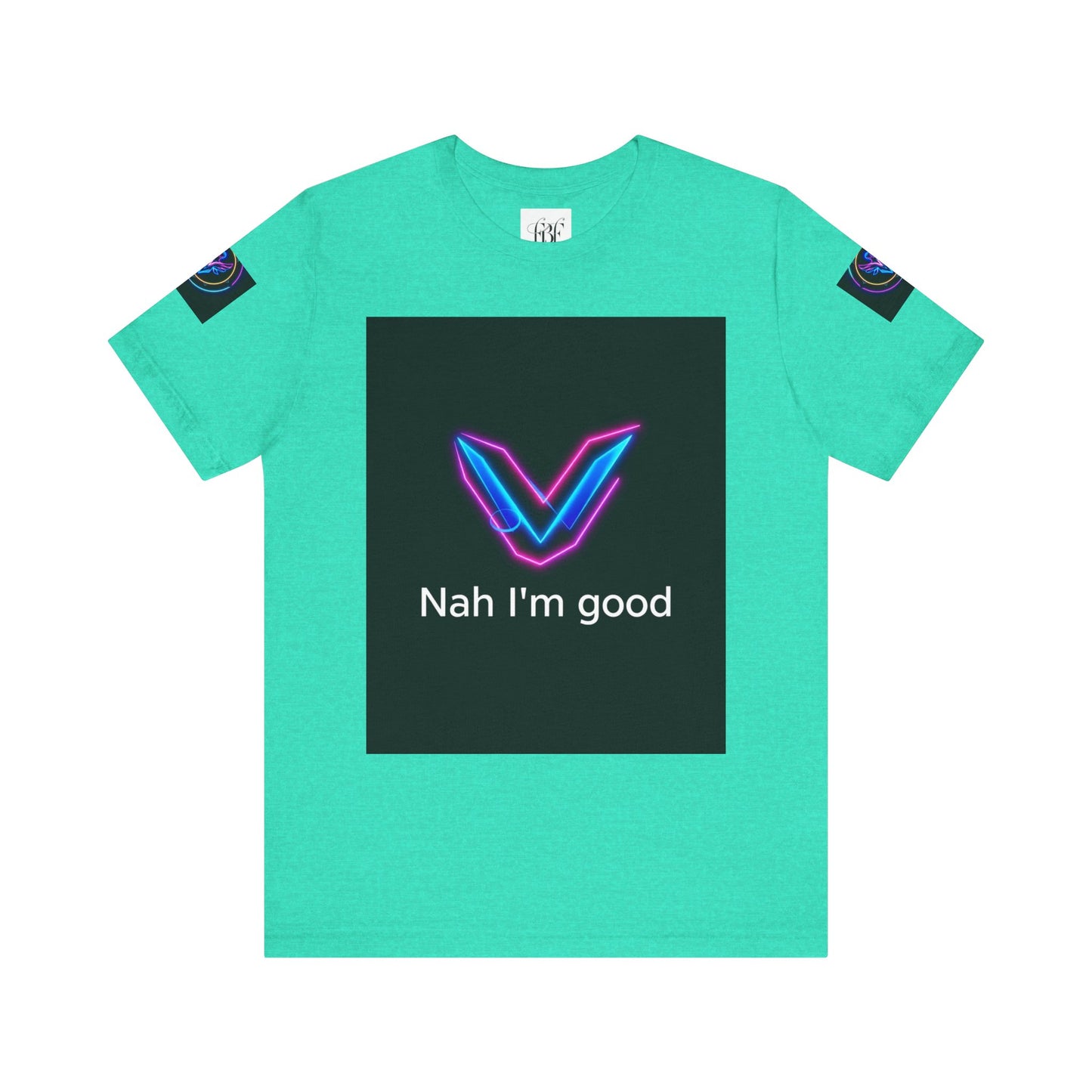 Neon Graphic Tee for Trendy Vibes, Casual Wear, Gift for Friends, Streetwear, Relaxed Fit, Graphic Art Tee
