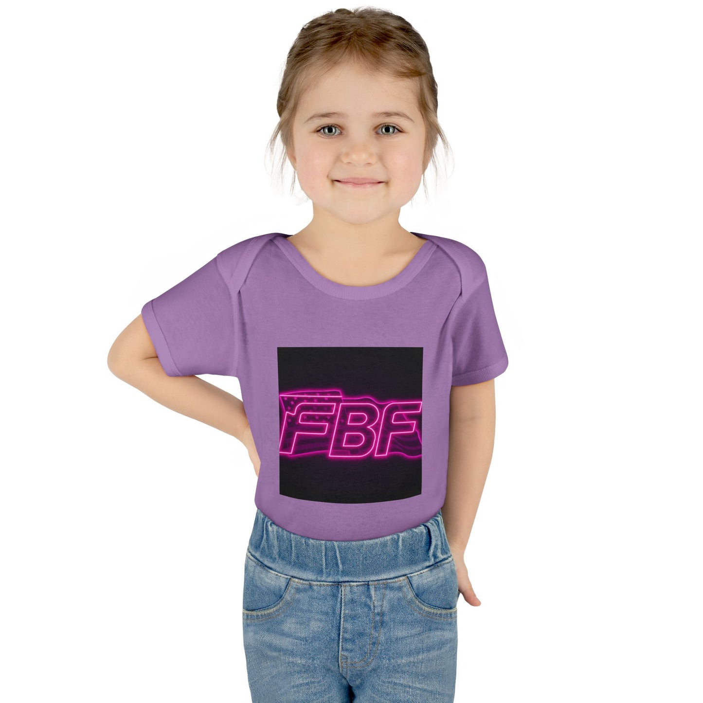 Neon Baby Bodysuit for Trendy Infants, Cool Graphic Onesie, Unique Baby Gift, Personalized Baby Outfit, Modern Infant Apparel