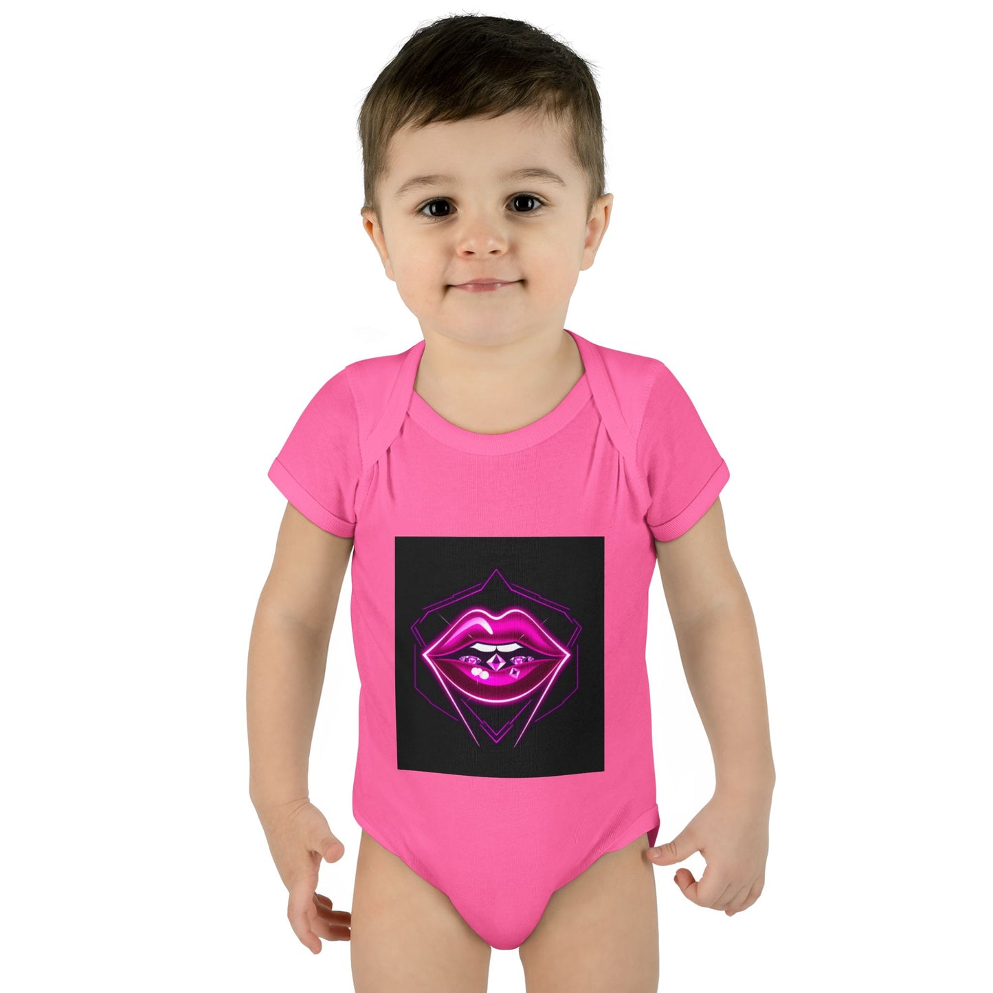 Vibrant Infant Bodysuit with Artistic Lip Design, Cute Baby Apparel, Newborn Gift, Baby Shower Present, Trendy Infant Outfit, Stylish [...]