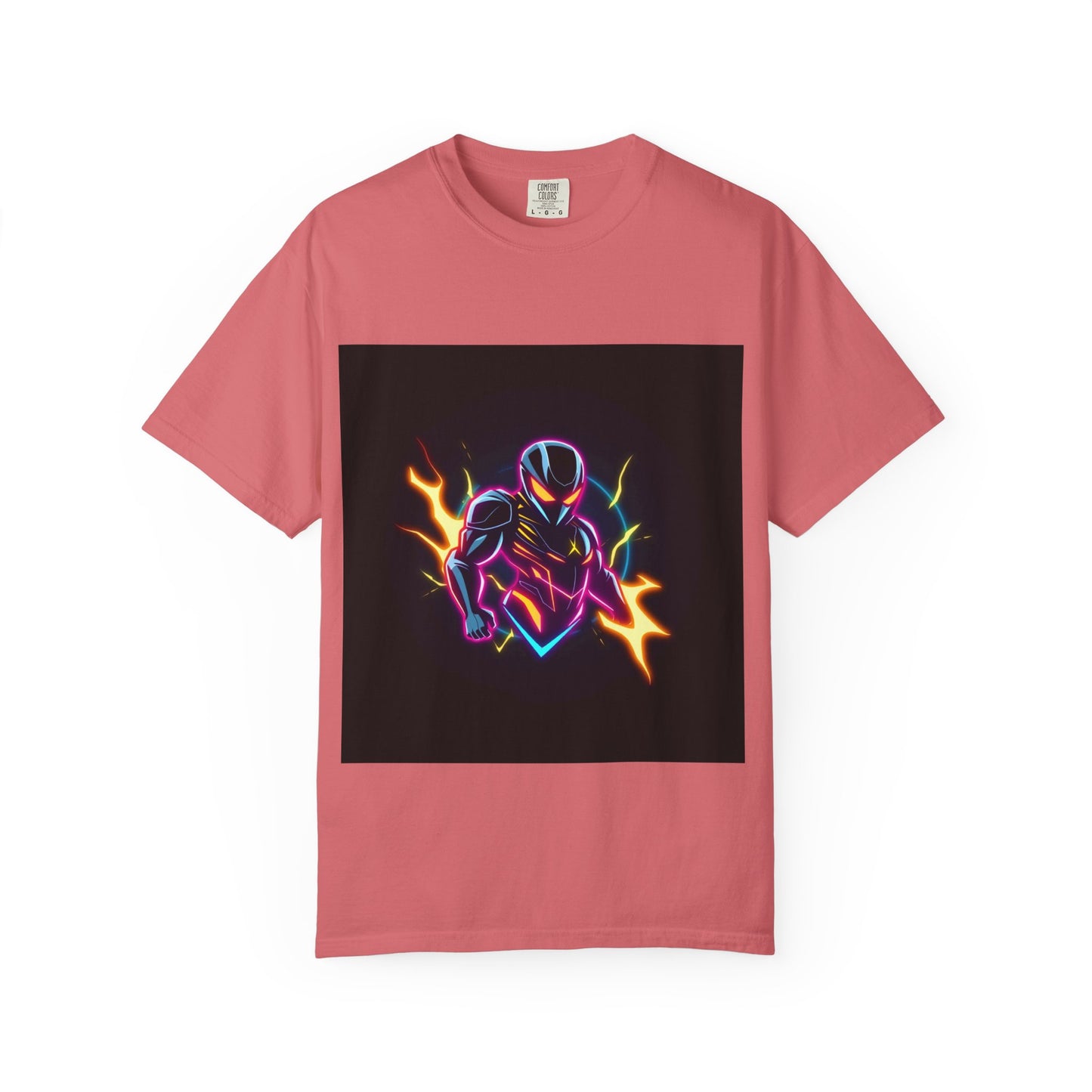 Vibrant Unisex Graphic T-Shirt, Cosmic Dreams Tee, Retro Neon Shirt, Stylish Casual Wear, Gift for Gamers & Dreamers