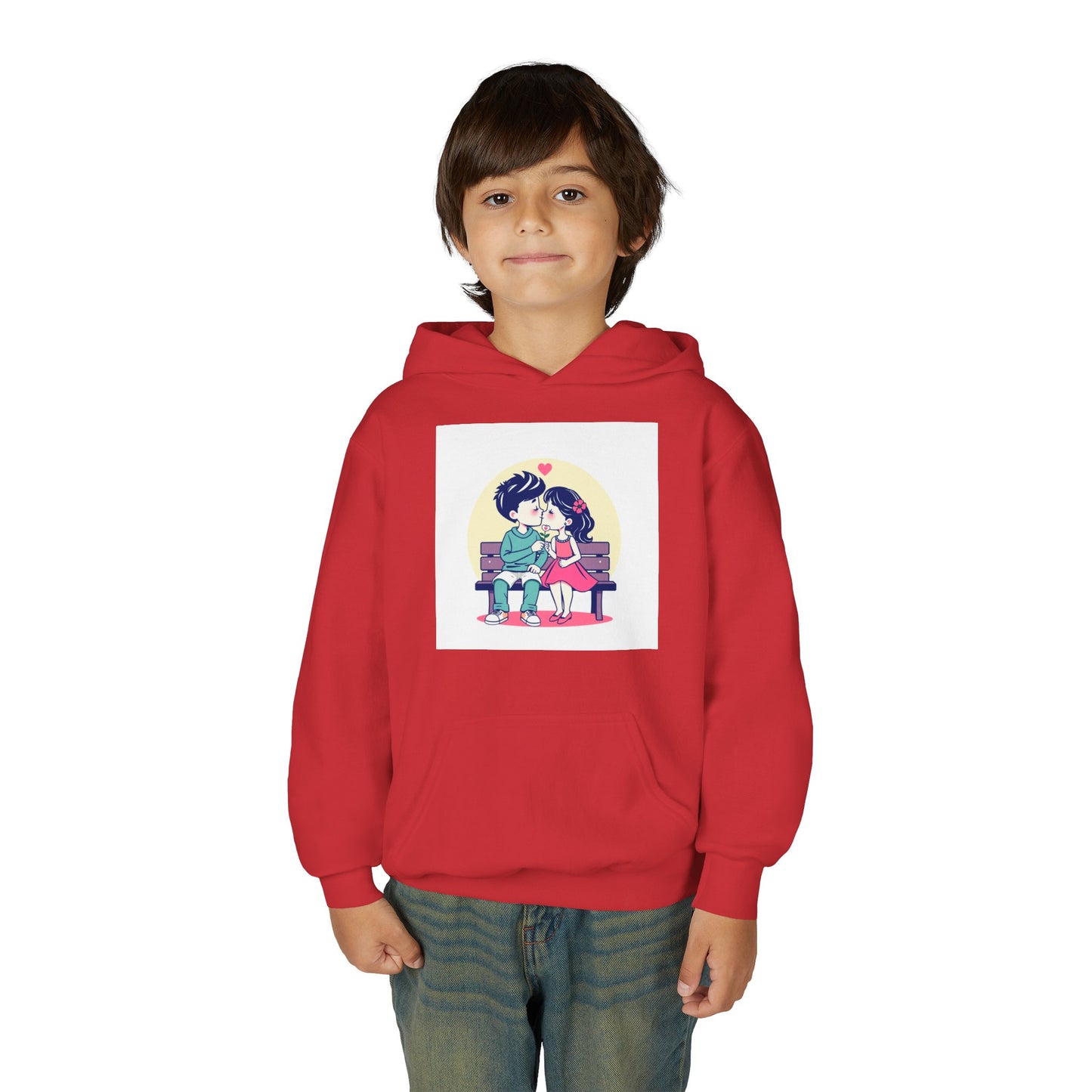 Youth Heavy Blend Hooded Sweatshirt