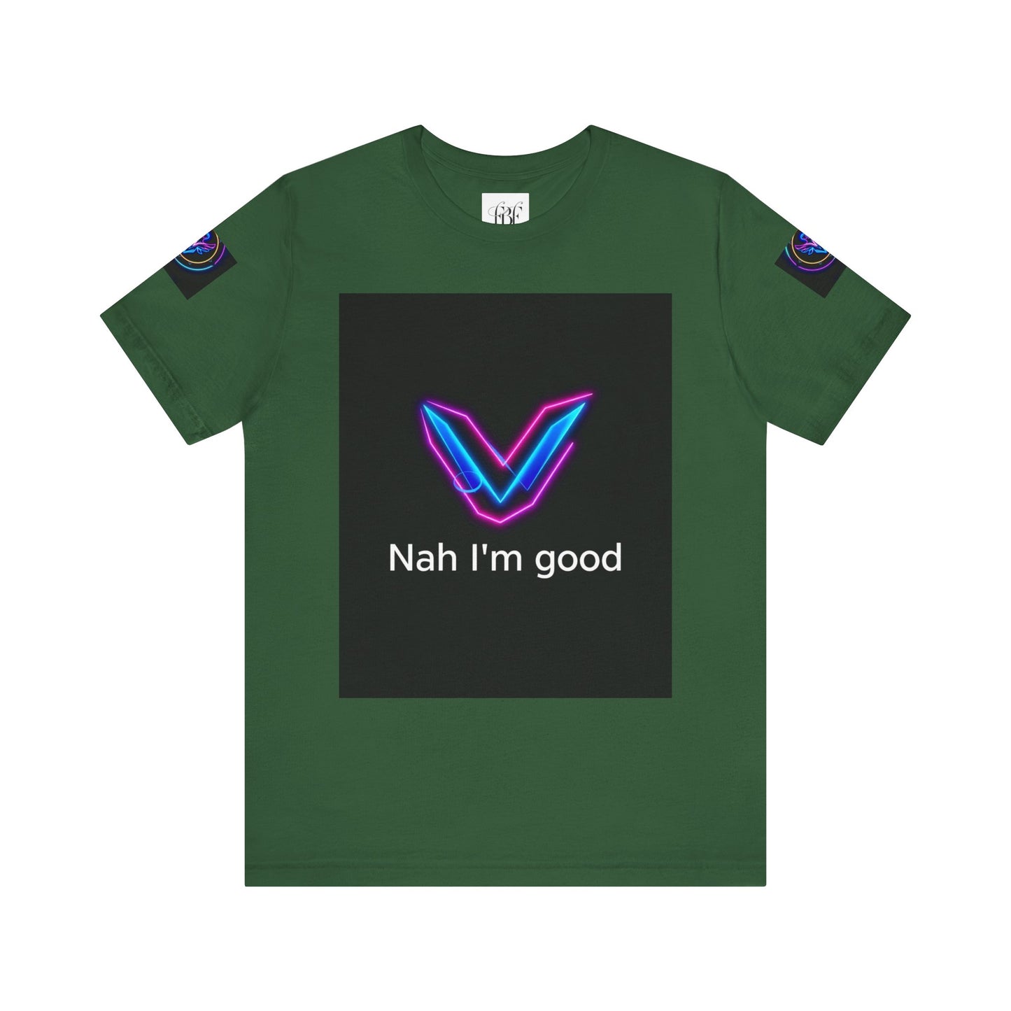 Neon Graphic Tee for Trendy Vibes, Casual Wear, Gift for Friends, Streetwear, Relaxed Fit, Graphic Art Tee