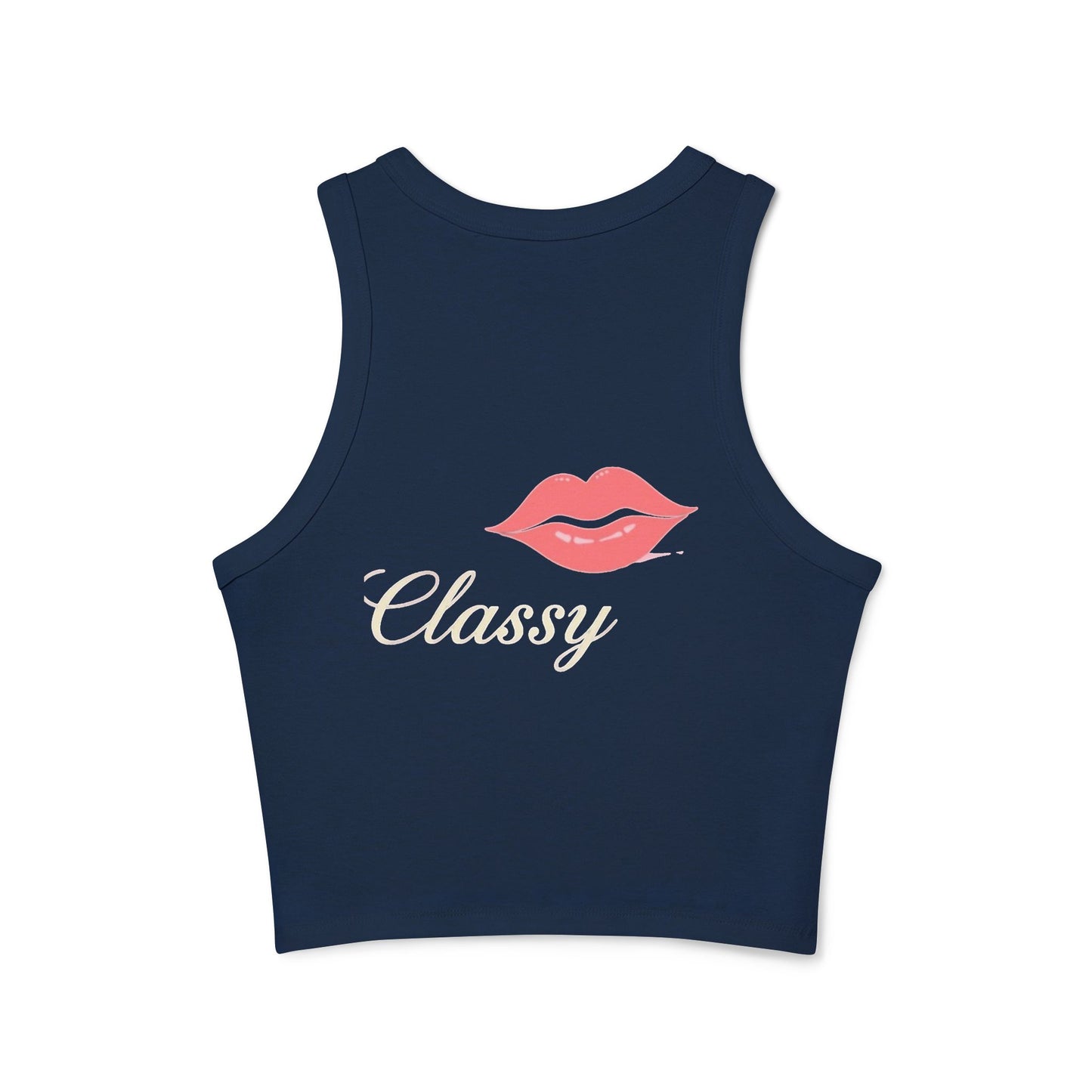 Women's Micro Rib Racer Tank Top