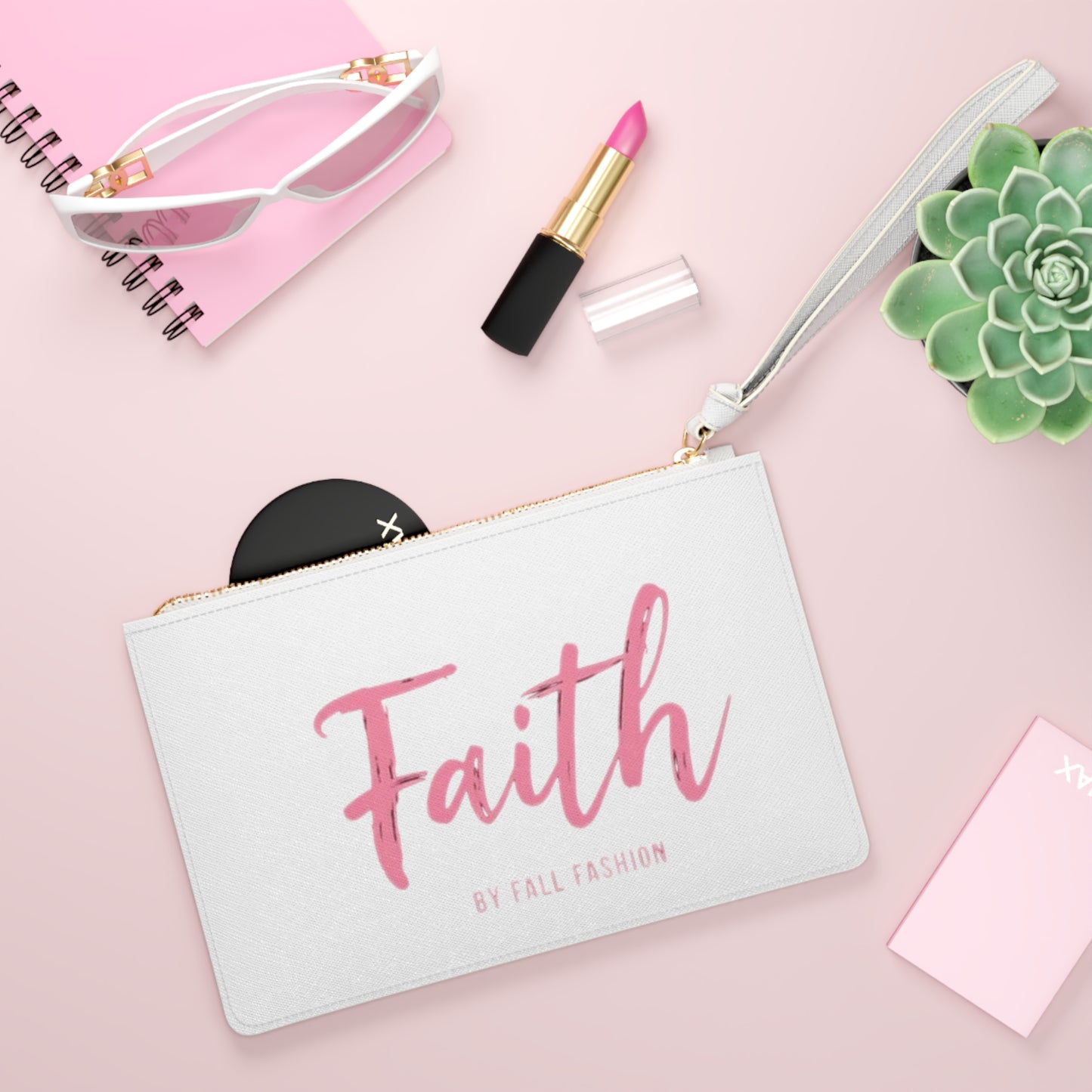 Stylish Faith Clutch Bag, Perfect Gift for Faith Lovers, Inspirational Accessories, Fashion Statement, Everyday Use