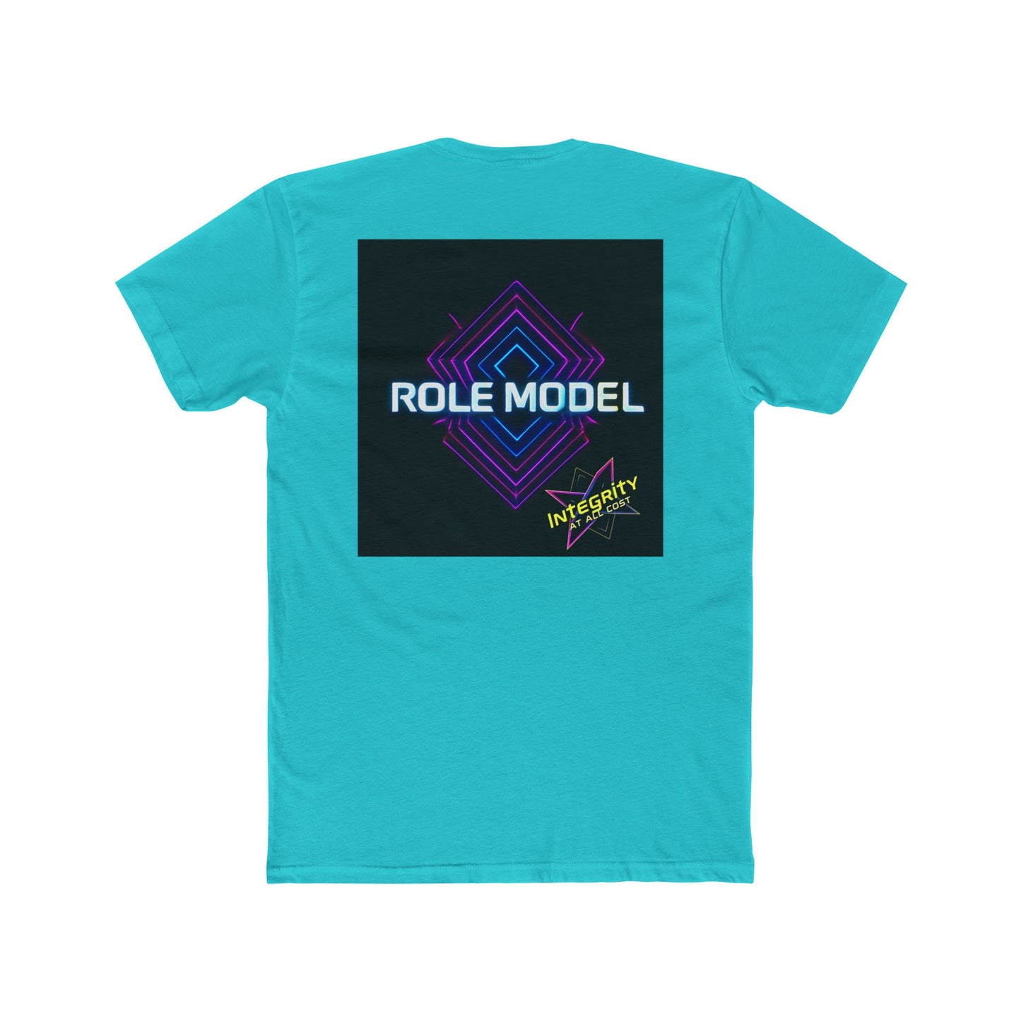 Unisex Cotton Crew Tee with Honor Respect and Role Model Design - Ideal for Gifts, Casual Wear, Appreciation Events, and Motivational Days