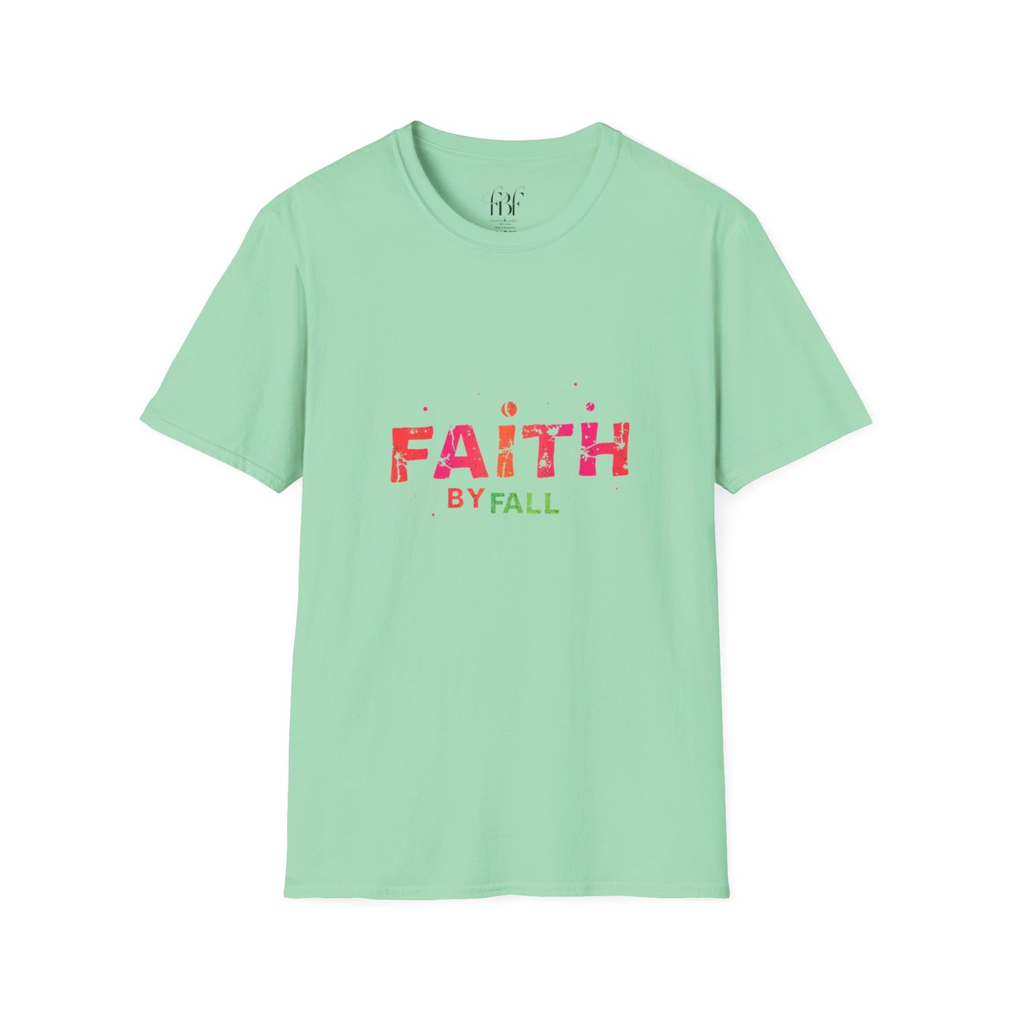 Faith-Inspiring Unisex Softstyle T-Shirt, Everyday Wear, Gift for Her, Christian Apparel, Inspirational Tee, Spiritual Comfort