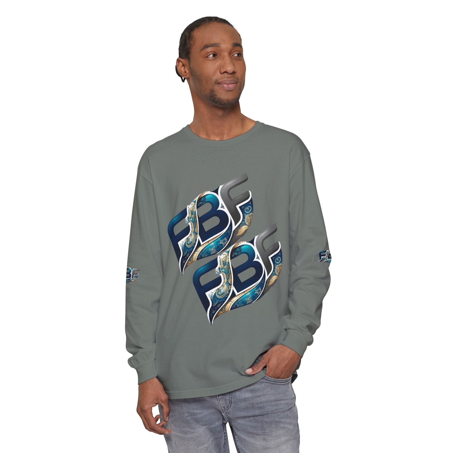 FBF Logo Long Sleeve T‑Shirt — Graphic Streetwear Tee