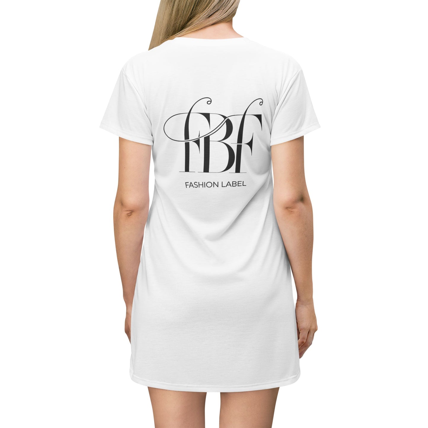 Stylish Graphic T-Shirt Dress, Trendy Casual Wear, Summer Dress, Everyday Comfort, Unique Fashion Gift