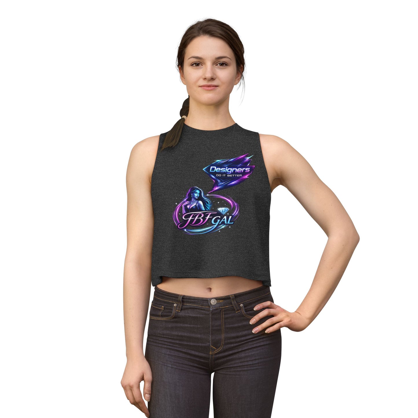 Designers do it Better, FBF gal Women's Crop Top