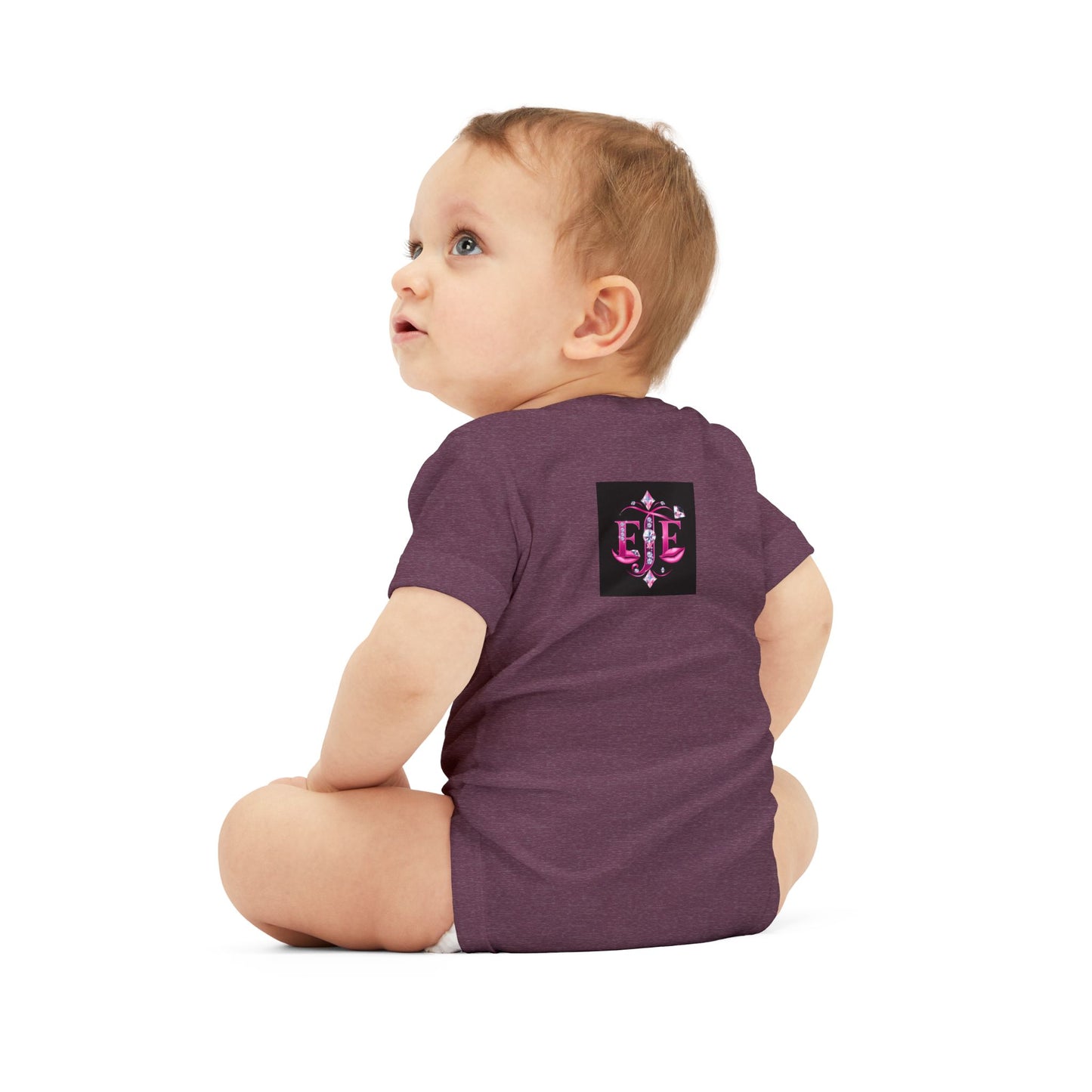 Cute Custom Infant Jersey One Piece, Baby Bodysuit, Newborn Gift, Baby Shower Outfit, Personalized Infant Wear, Adorable Baby Clothes