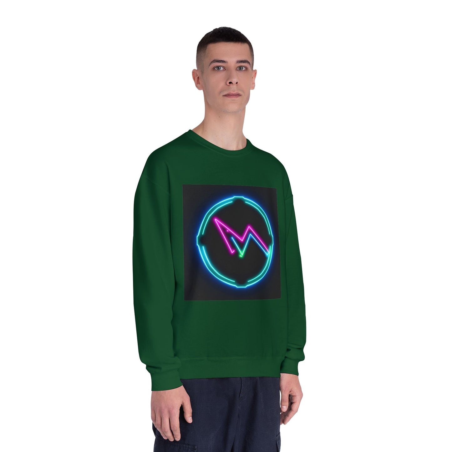 Neon Pulse Unisex Crewneck Sweatshirt