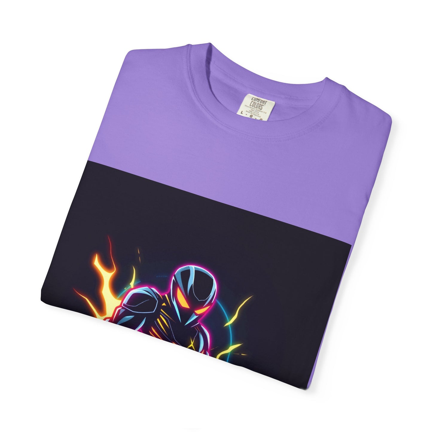 Vibrant Unisex Graphic T-Shirt, Cosmic Dreams Tee, Retro Neon Shirt, Stylish Casual Wear, Gift for Gamers & Dreamers