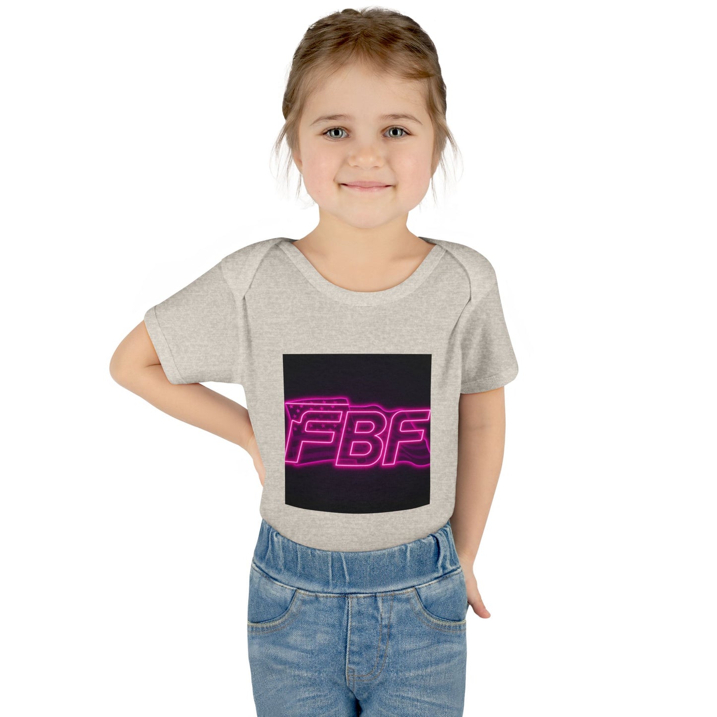 Neon Baby Bodysuit for Trendy Infants, Cool Graphic Onesie, Unique Baby Gift, Personalized Baby Outfit, Modern Infant Apparel