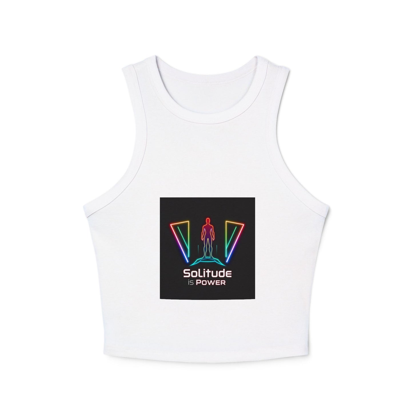 Women's Micro Rib Racer Tank Top