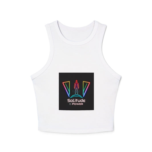 Women's Micro Rib Racer Tank Top