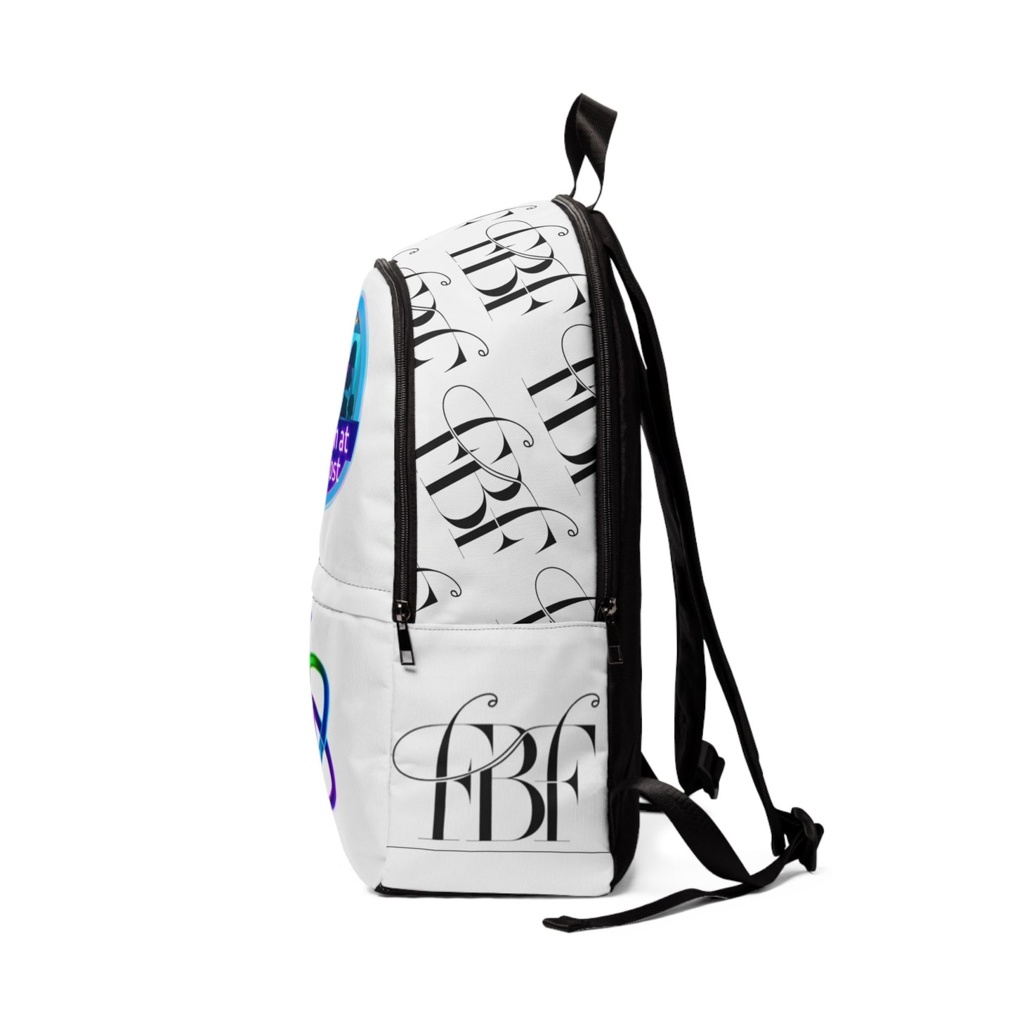 Chic Unisex Fabric Backpack - Trendy Fashion Statement, School Essentials, Travel Companion, Gift for Fashion Lovers, Stylish Everyday Carry