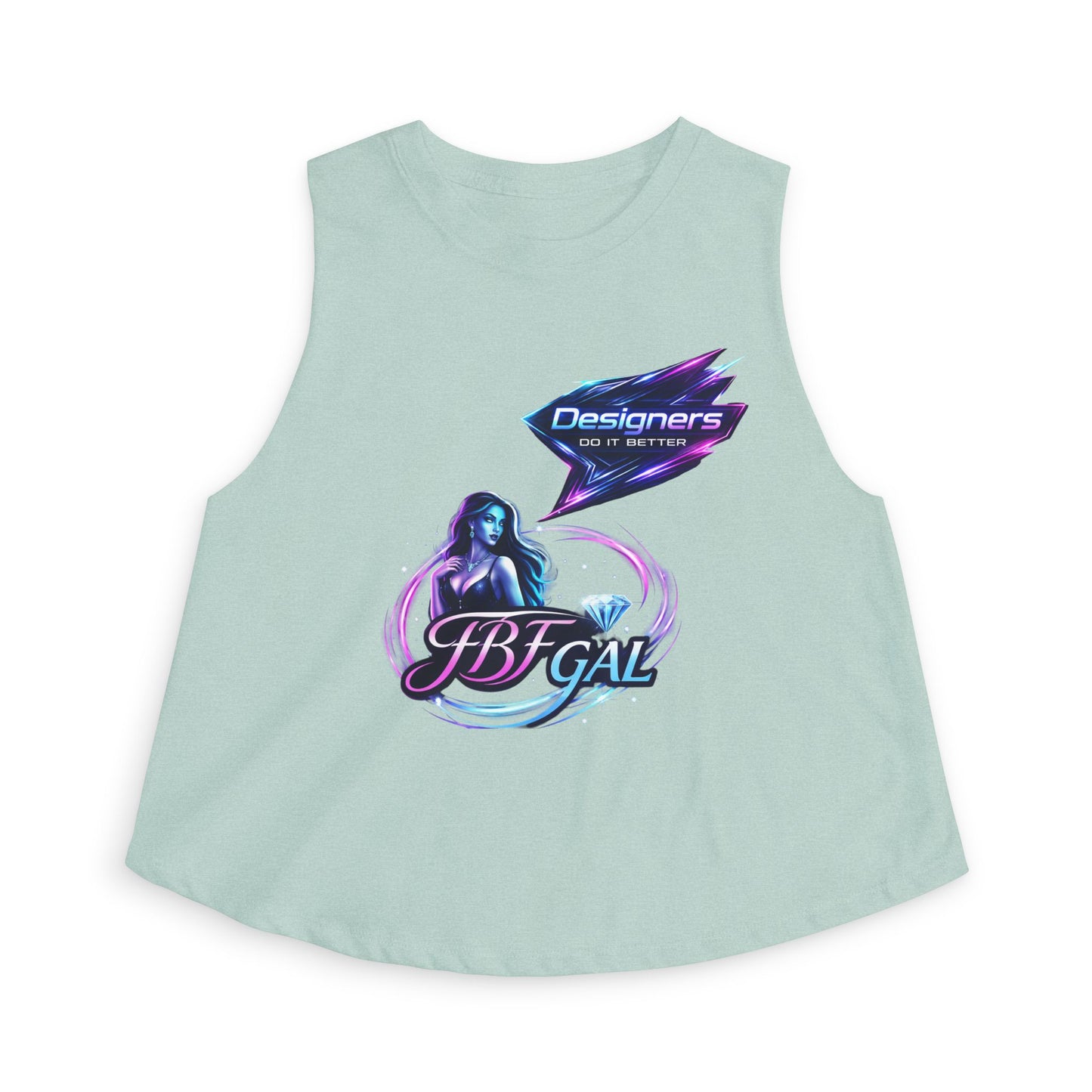 Designers do it Better, FBF gal Women's Crop Top