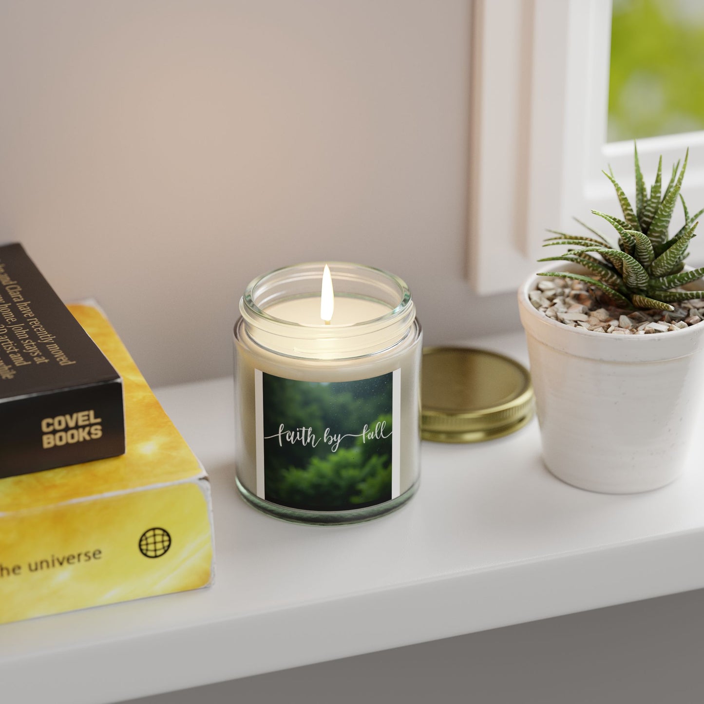 Faith by Fall Scented Candles | Cozy Home Decor, Aromatherapy Gifts, Seasonal Relaxation, Eco-Friendly Candle