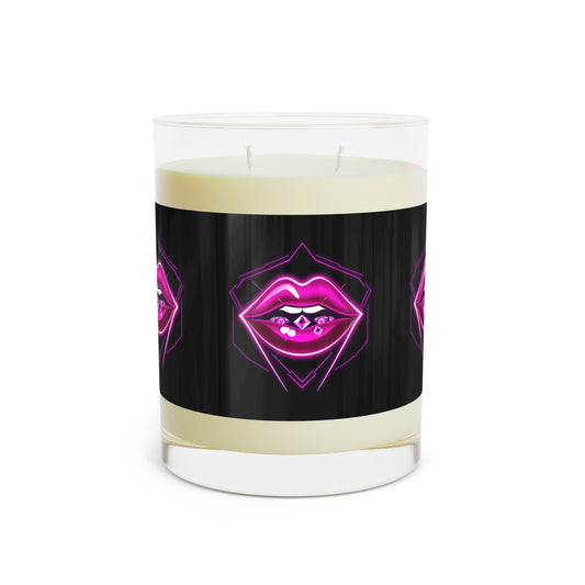 Glamorous Scented Candle - Full Glass Beauty, Decorative Aromatherapy Candle, Luxury Gift for Her, Home Decor, Self-Care Essential