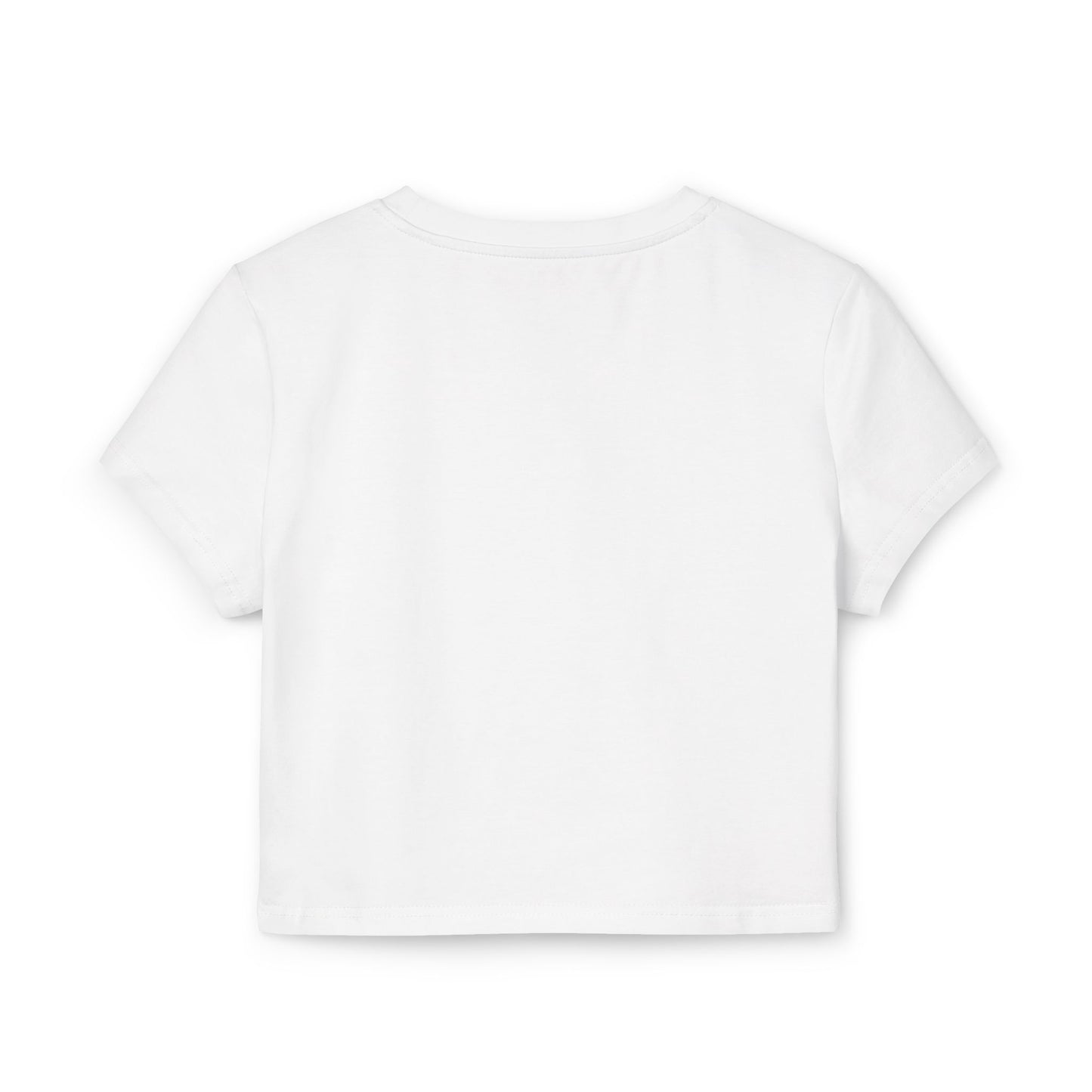 Not My Vibe Cropped Baby Tee — Funny Sarcastic Graphic Top for Women