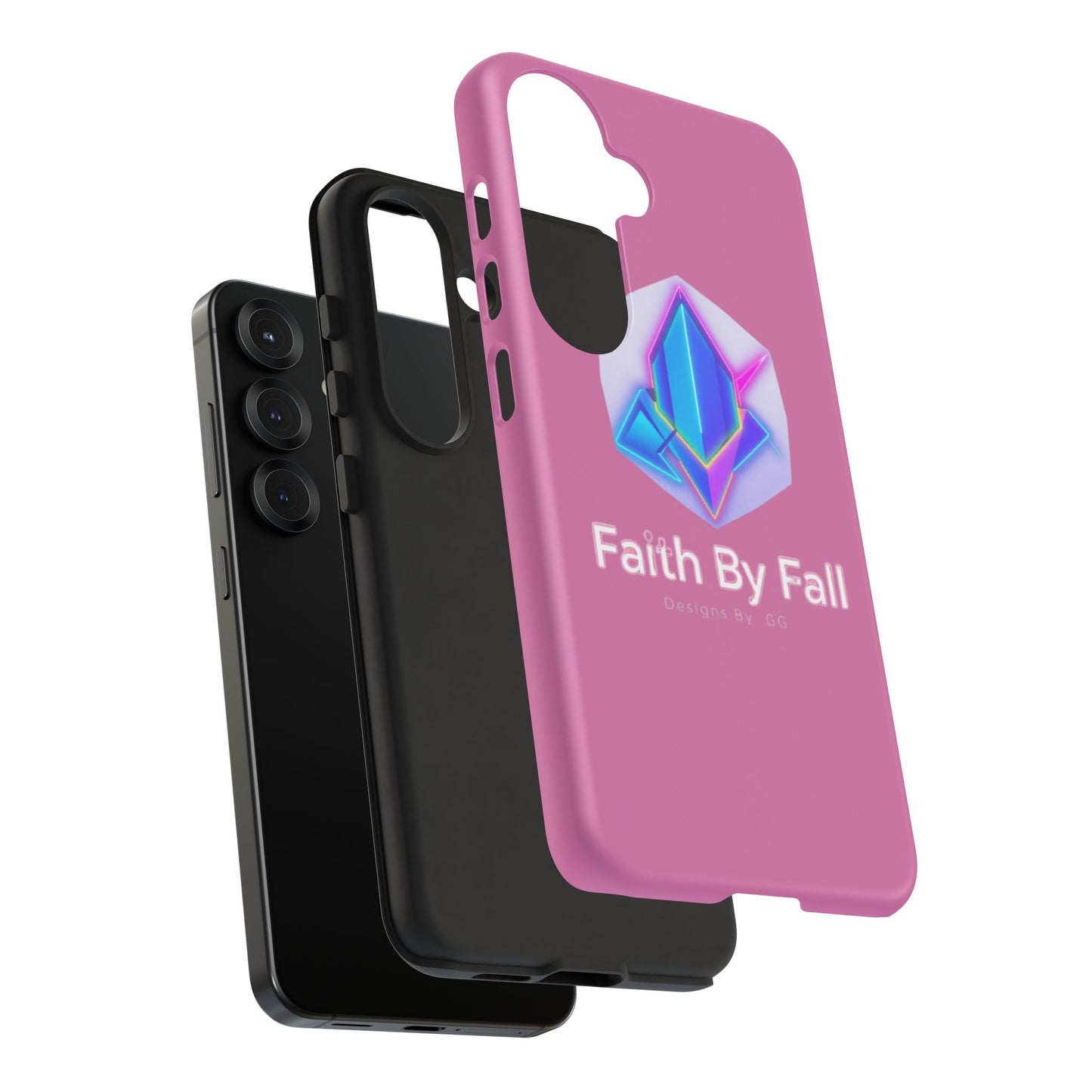 Vibrant Phone Case with Motivational Design - Faith By Fall, Colorful Phone Cover, Customizable Mobile Accessory, Unique Gift Idea, [...]