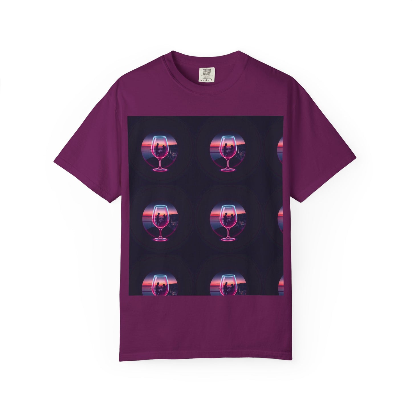 Retro Sunset Glasses T-Shirt, Unisex Garment-Dyed Tee for Casual Wear, Vintage Aesthetic Shirt, Gift for Friends, Summer Vibes Tee, [...]