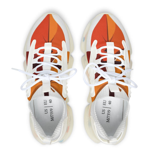 Artistic Women's Mesh Sneakers, Trendy Athletic Shoes, Colorful Casual Sneakers, Streetwear Footwear, Gift for Her, Festival Shoes